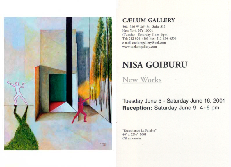 Caelum Gallery<br />(New York) 2001