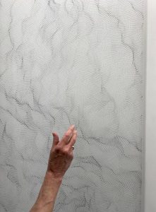 Nisa Goiburu visita la feria ARCO en Madrid