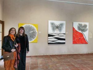 La artista Nisa Goiburu toma parte en una muestra sobre el cambio climático en Monteagudo de las Vicarias